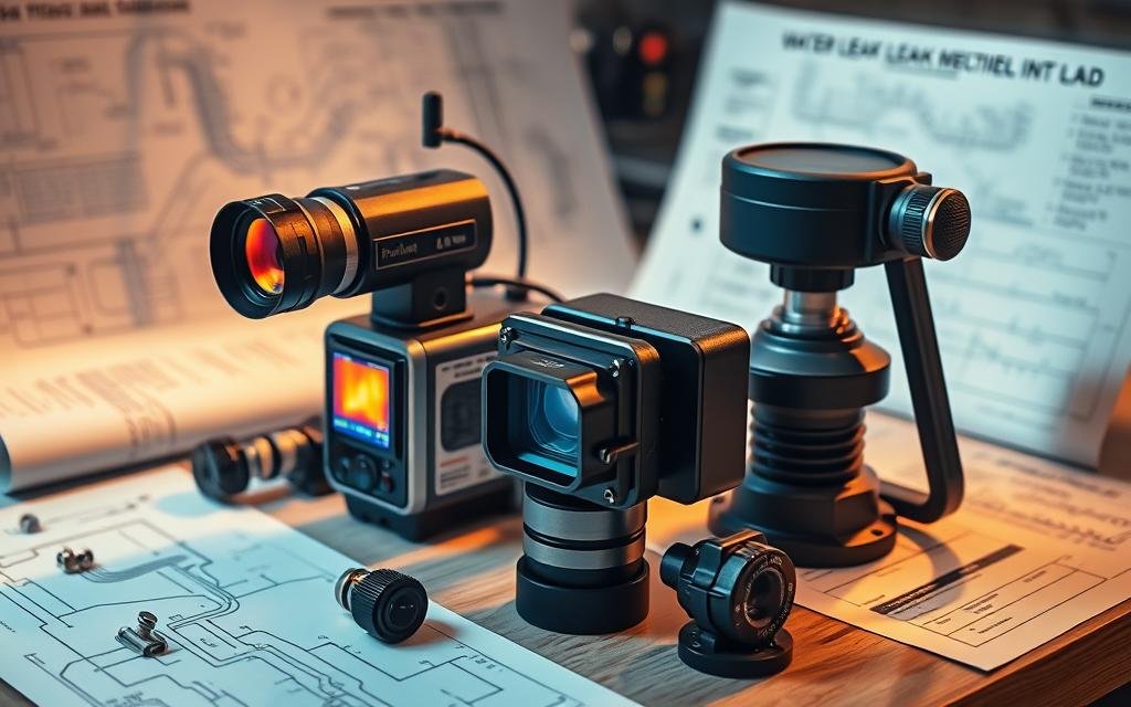 أجهزة كشف تسربات المياه